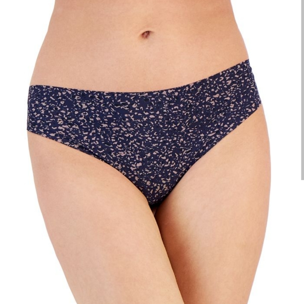 Alfani‎ Women's Large Laser-Cut Thong Underwear Abstract Animal